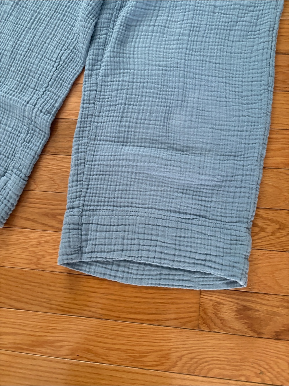 Lou & Grey Sky Blue Cropped Wide-Leg Pants - Picture 5 of 10